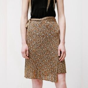 SOLD 🔴 Eckhaus Latta Space Knit Wrap Skirt